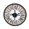 Vintage Chic Wooden Shabby Large Wall Clock Art Round Oversized Digital French