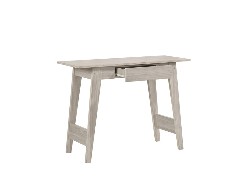 Console Hallway Table In White Oak