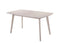 6 Seater Dining Table Solid hardwood White Wash