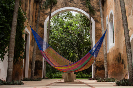 King Size Cotton Hammock in Mexicana