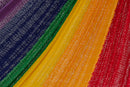 Queen Size Cotton Hammock in Rainbow