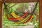 King Size Cotton Hammock in Rasta