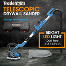 Traderight 750W Drywall Sander Plaster Dust Free Wall Gyprock with Vacuum LED