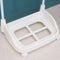 2 Tier Bathroom Laundry Clothes Baskets Bin Hamper Mobile Rack Removable Shelf