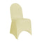 10x Chair Cover Spandex Lycra Stretch Banquet Wedding Party Ivory Colour