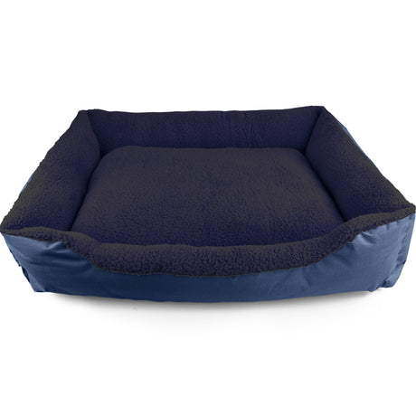 Pawz Pet Bed Mattress Dog Cat Pad Mat Cushion Soft Winter Warm X Large Blue