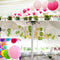 12"" Paper Lanterns for Wedding Party Festival Decoration Pink Colours