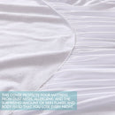 DreamZ Terry Cotton Fully Fitted Waterproof Mattress Protector in King Size