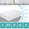 DreamZ Terry Cotton Fully Fitted Waterproof Mattress Protector in King Size