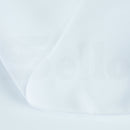 1 Pc 305cm White Round Fitted Tableclothes Hemmed Edges Trestle Event Wedding