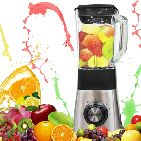 650W 1.5L Juicer Blender Electric Mixer Fruit Vegetable Food Processor Kitchen