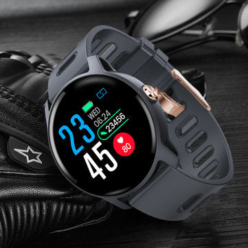 Bakeey S08 IP68 Waterproof Dial Face Change Wristband Blood Pressure and Oxygen Monitor Sport Tracker Smart Watch