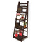 Levede 5 Tier Wooden Ladder Shelf Stand Storage Book Shelves Display Rack Coffee