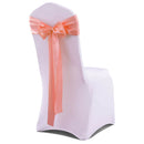 50x Satin Chair Sashes Cloth Cover Wedding Party Event Decoration Table Runner