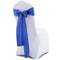 50x Satin Chair Sashes Cloth Cover Wedding Party Event Decoration Table Runner