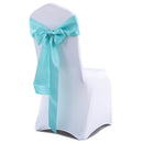 50x Satin Chair Sashes Cloth Cover Wedding Party Event Decoration Table Runner