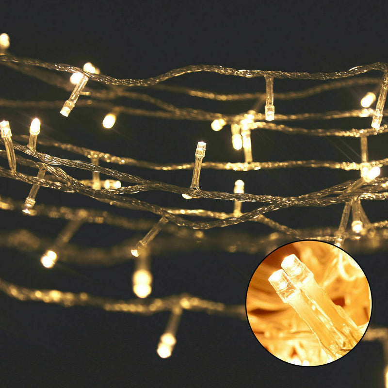 Christmas LED String Fairy Lights Net Mesh Outdoor Decor Xmas Wedding Home Party