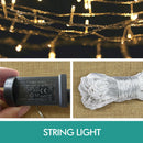 Christmas LED String Fairy Lights Net Mesh Outdoor Decor Xmas Wedding Home Party