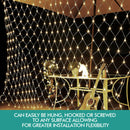 Christmas LED String Fairy Lights Net Mesh Outdoor Decor Xmas Wedding Home Party