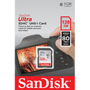 SDSDUNC-128G: SANDISK 128GB SDHC Class 10 Ultra  80MB/S
