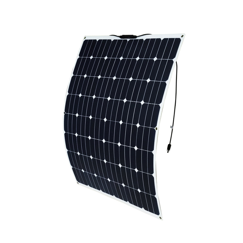 200W 12V Flexible Solar Panel Generator Caravan Camping Power Mono Charging Kit