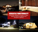 1.3m Flexible Led Camping Light 5050 SMD 12v White Strip Light Bar Waterproof