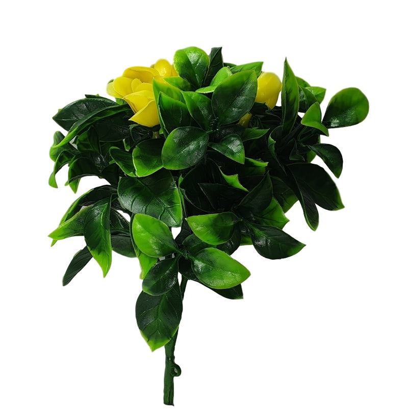 Yellow Rose Vertical Garden / Green Wall UV Resistant Sample