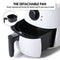 SPECTOR 4L Air Fryer Healthy Cooker Low Oil Rapid Deep Frying Kitchen Oven White