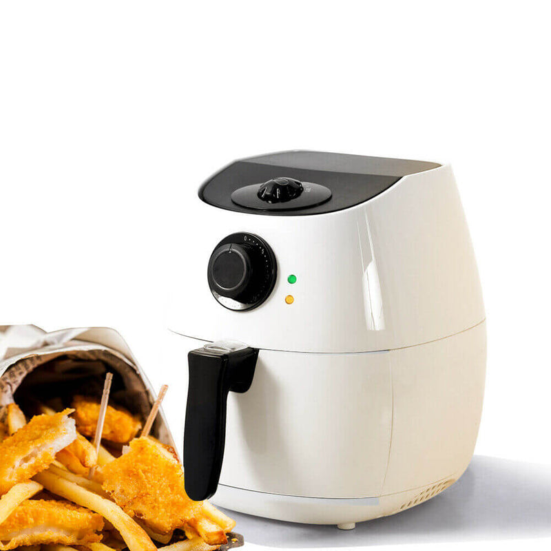 SPECTOR 4L Air Fryer Healthy Cooker Low Oil Rapid Deep Frying Kitchen Oven White