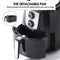 SPECTOR 1800W 7L Air Fryer Healthy Cooker Low Fat Oil Free Kitchen Oven in Black