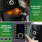 Spector New 7L Air Fryer LCD Health Cooker Low Oil Rapid Deep Frying 1800W Black