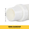 Pool Cleaner Hose Durable Strong EVA Spare Length 1Mx10 White