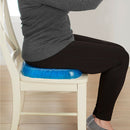 2 Pcs Summer Cool Gel Honeycomb Cushion Flex Back Support Spine Protector