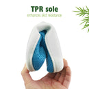 Summer Women Men Bamboo Cooling Gel Slippers Anti-fatigue Sandals Shoes Size M