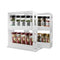 Rack Storage Slide Cabinet Organiser Pantry Kitchen Shelf Spice Jars Can Holder