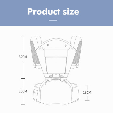 Ergonomic Baby Seat Carrier Hip Wrap Backpack Waist Sling Infant Adjustable Hold