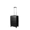 Slimbridge 20" Luggage Suitcase Trolley Travel Packing Lock Hard Shell Black