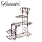 Levede Plant Stand Outdoor Indoor Metal Flower Pots Rack Corner Planter Shelf