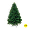 Christmas Tree Kit Xmas Decorations Colorful Plastic Ball Baubles with LED Light 2.4M Type1