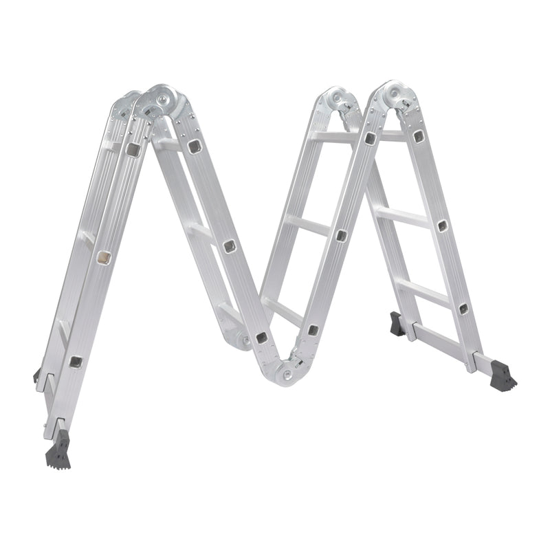 Multi Purpose Ladder 4.7M Aluminium Folding Platform Household Office Extension