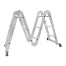 Multi Purpose Ladder 5.7M Aluminium Folding Platform Household Office Extension