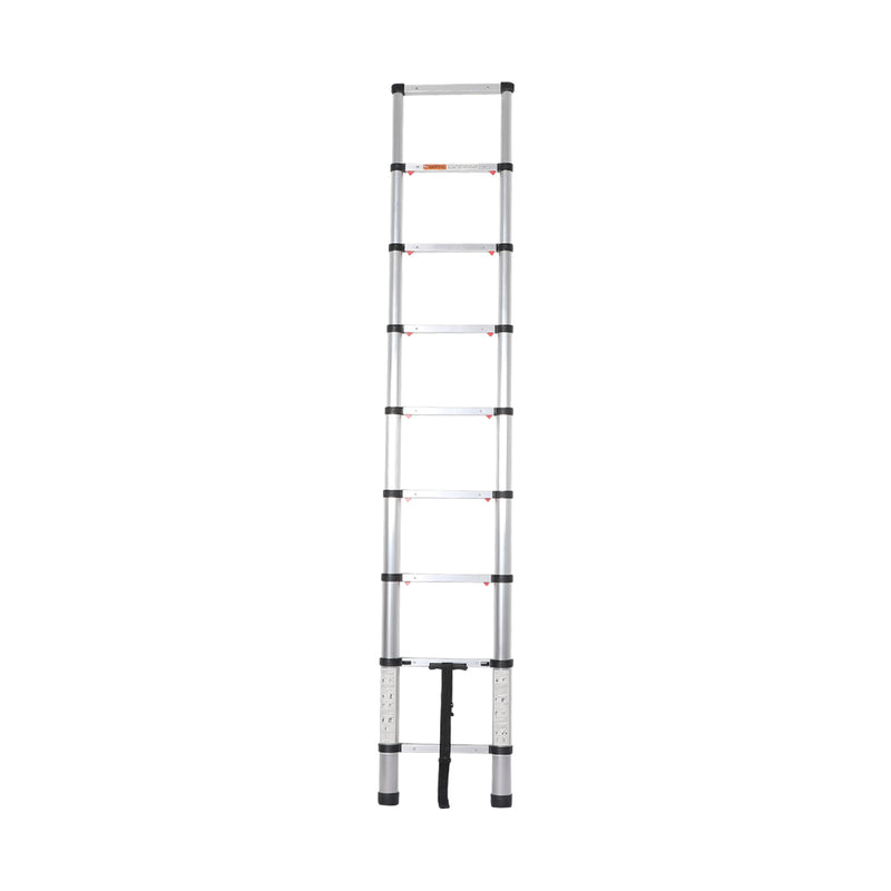 Multipurpose Ladder Telescopic Aluminum One Button Retraction Slow Down 2.6M