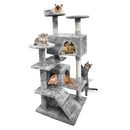 PaWz 1.3M Cat Scratching Post Tree Gym House Condo Furniture Scratcher Tower