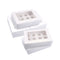 20 Pcs 12 Mini Holes Cupcake Boxes Cupe Cake Box Window Face Cover and Inserts