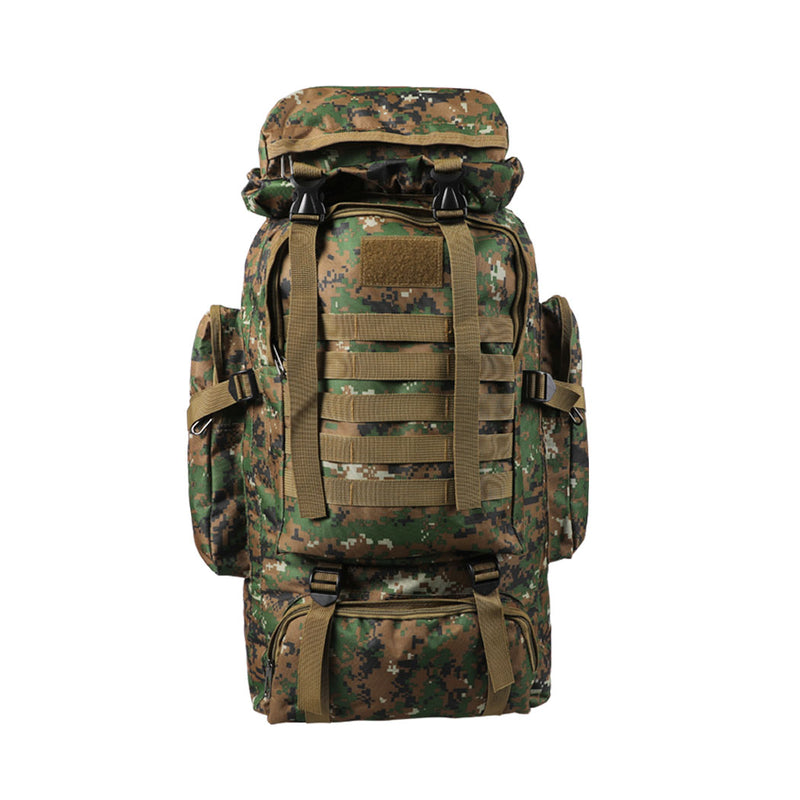 80L Military Tactical Backpack Rucksack Hiking Camping Outdoor Trekking Army Bag