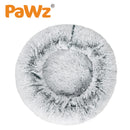 PaWz Pet Bed Cat Dog Donut Nest Calming Mat Soft Plush Kennel