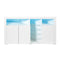 Levede Buffet Sideboard Cabinet Storage Modern High Gloss Cupboard White
