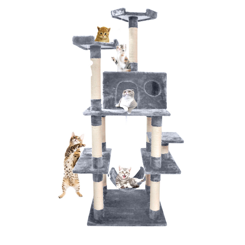 PaWz 1.83M Cat Scratching Post Tree Gym House Condo Furniture Scratcher Tower