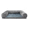 Pet Dog Bed Sofa Cover Soft Warm Plush Velvet M