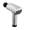 Massage Gun Deep Tissue Percussion Massager Muscle Vibrating Relaxing LCD 4 Head Silver